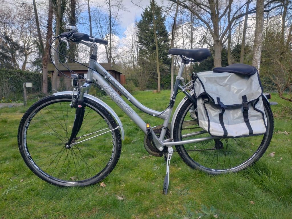 Kross stadsfiets met lage instap – zeer goede staat, Vélos & Vélomoteurs, Enlèvement, Vitesses