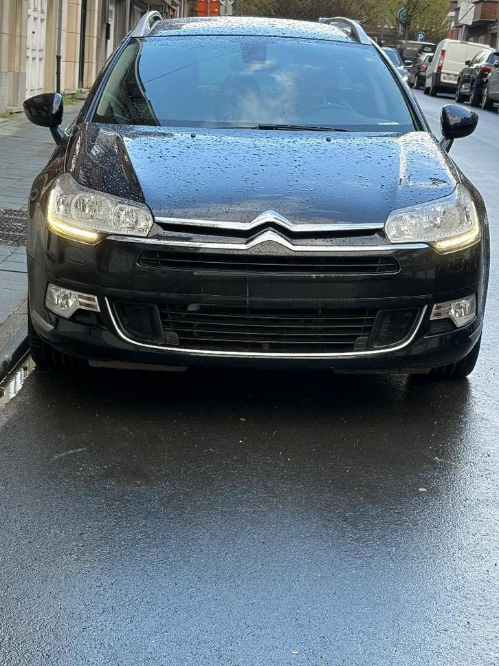 Citroën C5 te koop, Auto's, Citroën, Particulier, C5, Diesel, Euro 5, Break, 5 deurs, Handgeschakeld, Zwart, Zwart, Leder, Voorwielaandrijving