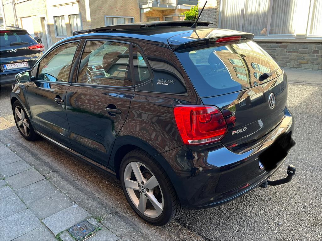 VW polo, 1.2 benzine Black Edition! Gekeurd voor verkoop!!, Auto's, Volkswagen, Voorwielaandrijving, Euro 5, Stof, Zwart