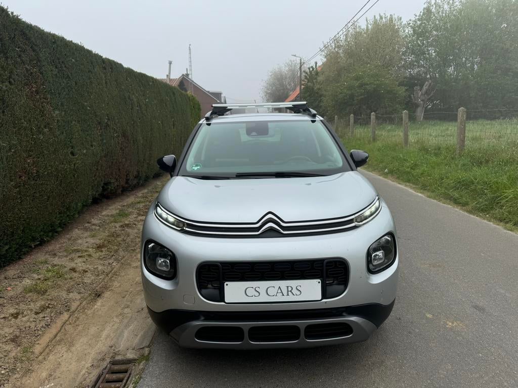 Citroen c3 Aircross | 99.000km | 1.2 Turbo Benzine | Full, Autos, Argent ou Gris, Euro 6, Entreprise, Boîte manuelle