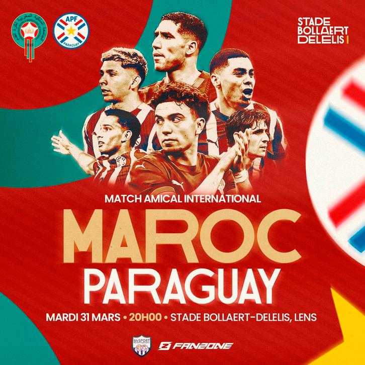 3 Billets match Maroc vs Paraguay Cat 9, Tickets & Billets, Événements & Festivals