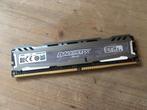 Crucial Ballistix DDR4-stick met 8 GB RAM, Computers en Software, RAM geheugen, DDR4, 8 GB, Ophalen of Verzenden, Zo goed als nieuw
