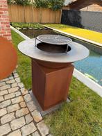 Bbq/plancha te koop in cortenstaan, Tuin en Terras, Ophalen, Zo goed als nieuw