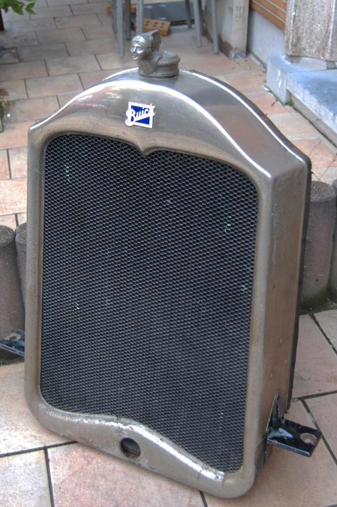 rare radiateur automobile buick 1928  ancetre oldtimer, Collections, Marques & Objets publicitaires, Utilisé, Panneau publicitaire