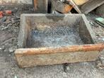 Betonnen trog voederbak bloembak, Tuin en Terras, Bloembakken en Plantenbakken, Ophalen, Gebruikt, Minder dan 30 cm, Minder dan 60 cm