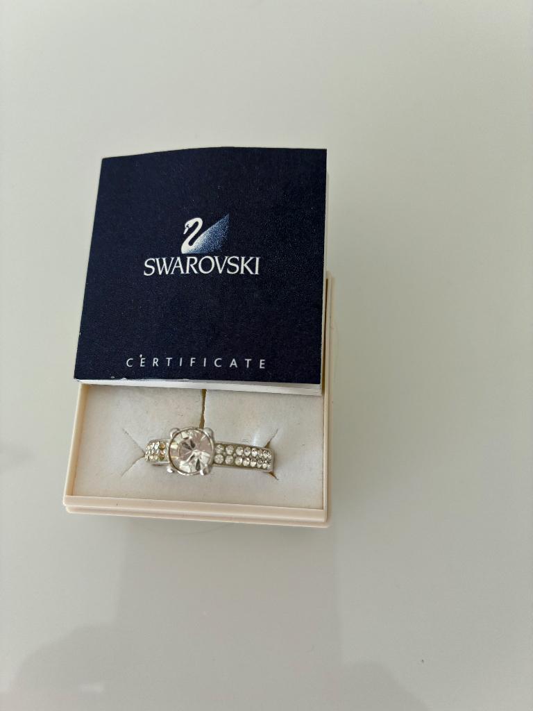 Ring, Bijoux, Sacs & Beauté, Bagues, Comme neuf, Avec cristal, Enlèvement, Femme