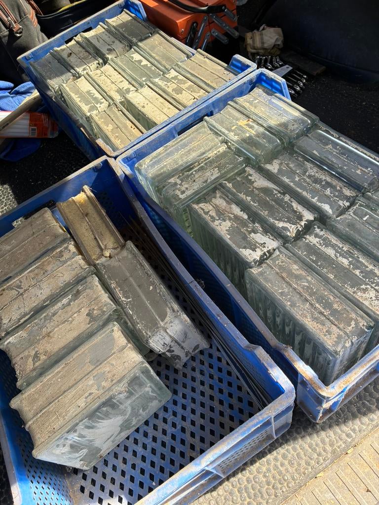 Glasdals, Doe-het-zelf en Bouw, Metselstenen, Ophalen, Gebruikt