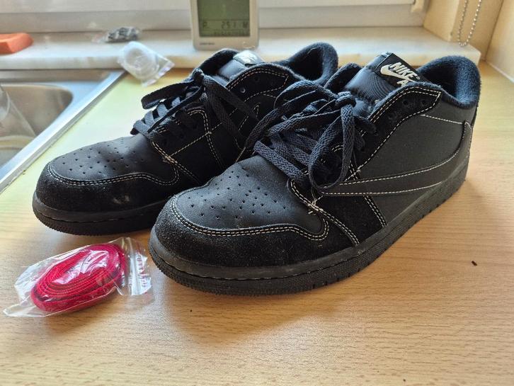 Jordan 1 Retro Low OG SP Travis Scott Black Phantom T43, Vêtements | Hommes, Chaussures, Comme neuf, Baskets, Noir, Enlèvement ou Envoi