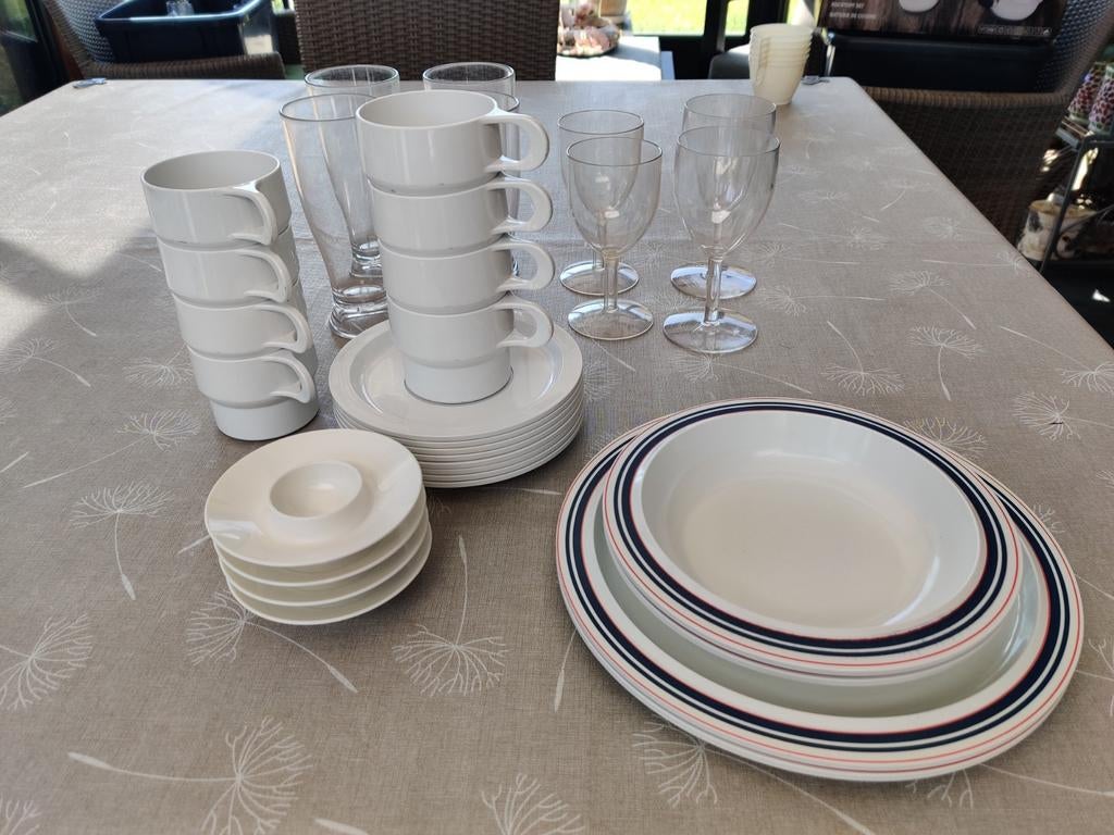 Pièces de vaisselle de camping, Enlèvement