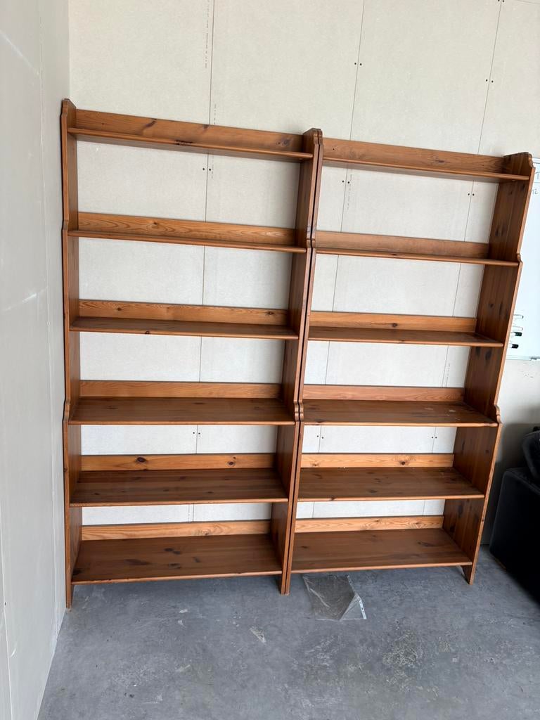 Etageres vrai bois 200cm x 92cm, Enlèvement, Comme neuf