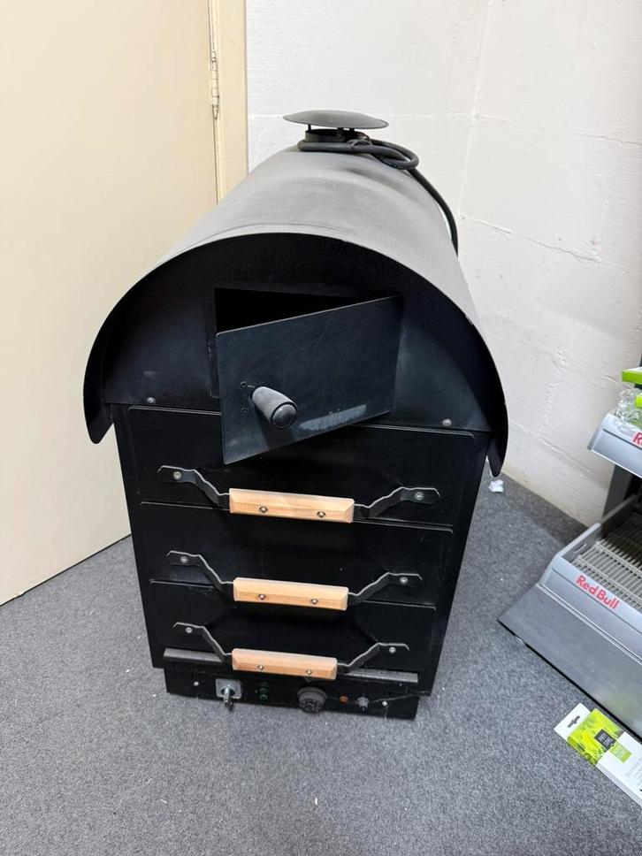 Professionele houtskool oven / pizza oven – Horeca kwaliteit, Jardin & Terrasse, Barbecues électriques, Comme neuf, Enlèvement