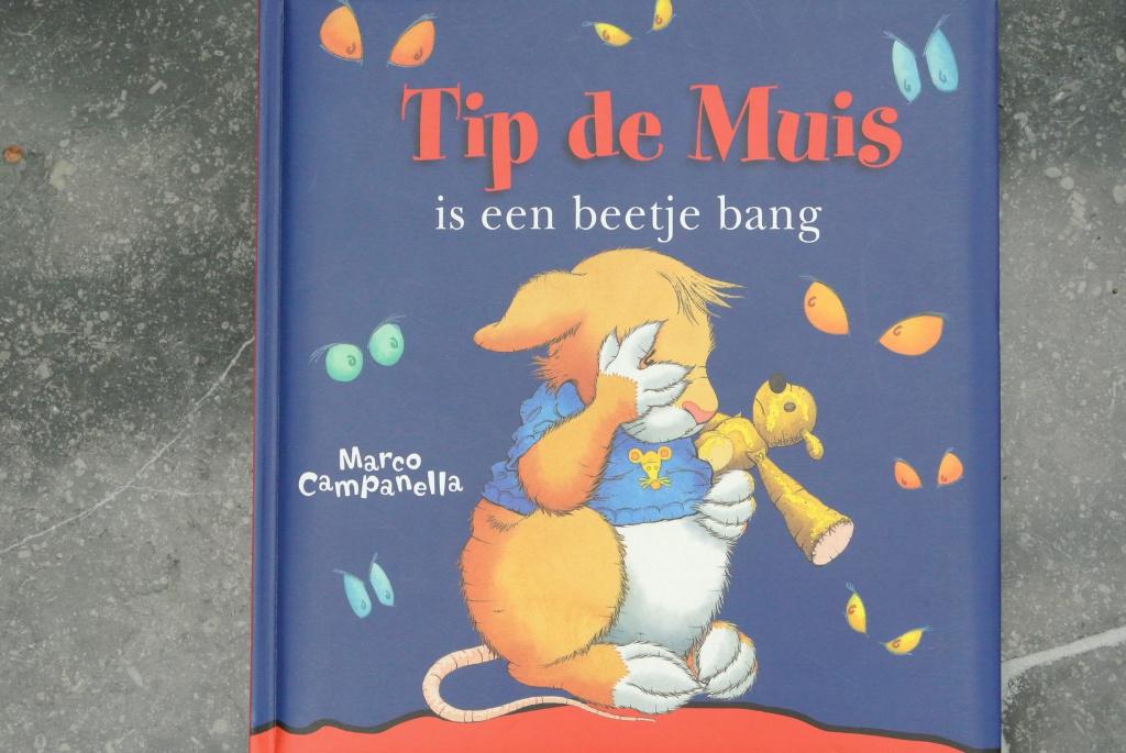 Tip de muis is een beetje bang, Boeken, Ophalen of Verzenden