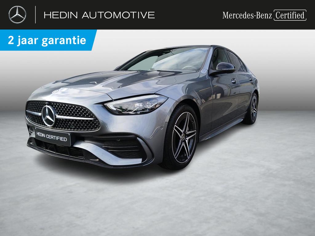 Mercedes-Benz C-Klasse 200 Berline AMG Line (automatique), 144 g/km, Argent ou Gris, Achat, 1800 kg