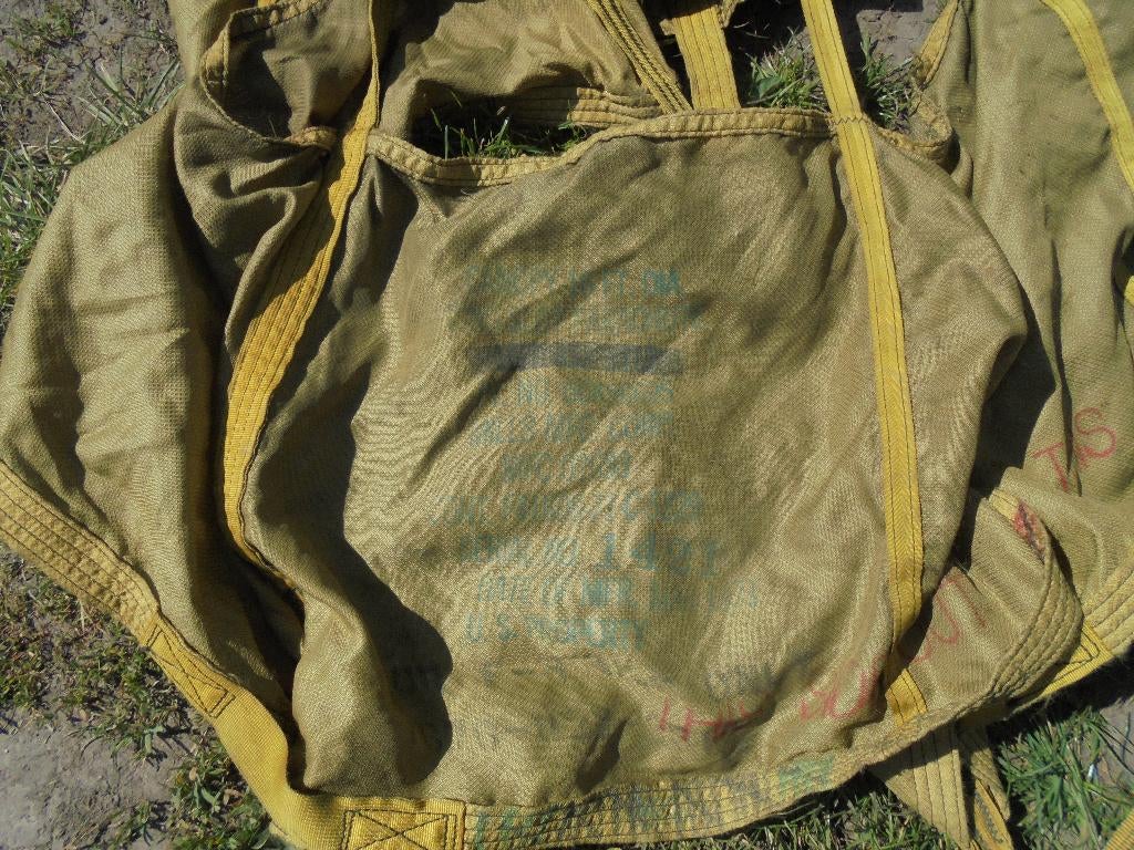 Kaki parachute van het Amerikaanse leger, diameter 4 meter, Ophalen of Verzenden, Luchtmacht