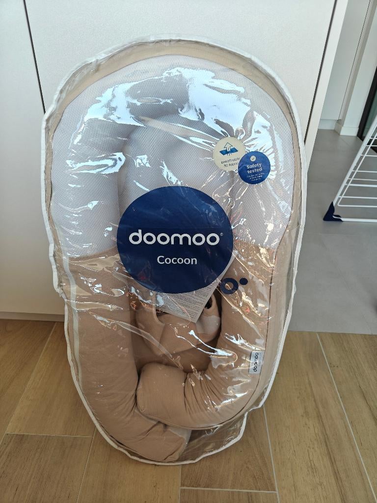 Doomoo Cocoon Tetra Jersey Sand, Ophalen, Nieuw, Wieg