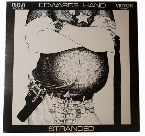 EDWARD-HANDS STRANDED PSYCHODELISCHE ROCK 1970, Progressive, Gebruikt, 1970 - 1979, 12 inch