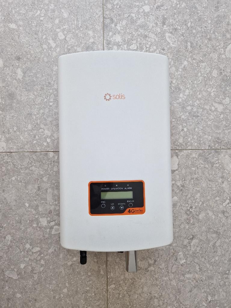 Omvormer zonnepanelen, Bricolage & Construction, Panneaux solaires & Accessoires, Enlèvement, Utilisé, Système complet