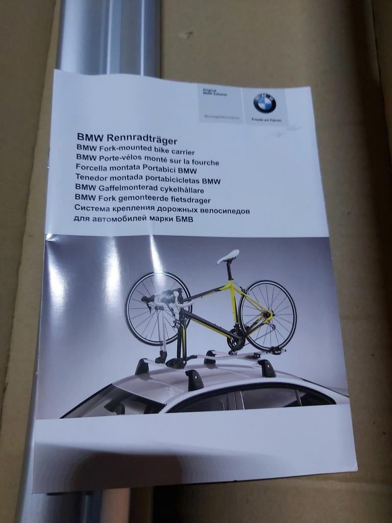 Racefietsdrager BMW (Thule), Auto diversen, Fietsendragers, Ophalen