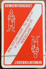 Jeu de cartes GEMEENTEKREDIET/ROESELARE, Enlèvement ou Envoi, Comme neuf, Carte(s) à jouer