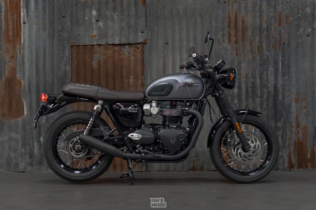 ***VERKOCHT*** Triumph Bonneville T120 Black, Motos, Permis Moto A, Entreprise, Éclairage LED, Plus de 35 kW