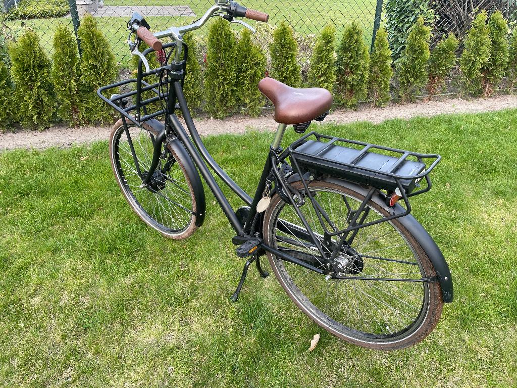 Elektrische damesfiets e-bike, Vélos & Vélomoteurs, Vélos électriques, Comme neuf, Autres marques, 55 à 59 cm, Enlèvement