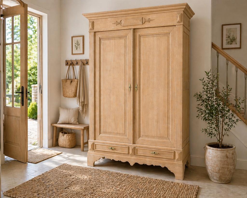 Magnifique garde-robe 2 portes Aérogommée, Maison & Meubles, Enlèvement, Comme neuf