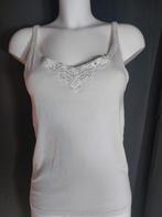Débardeur blanc Linda Clifford, Kleding | Dames, Topjes, Wit, Maat 42/44 (L), Ophalen of Verzenden, Zo goed als nieuw