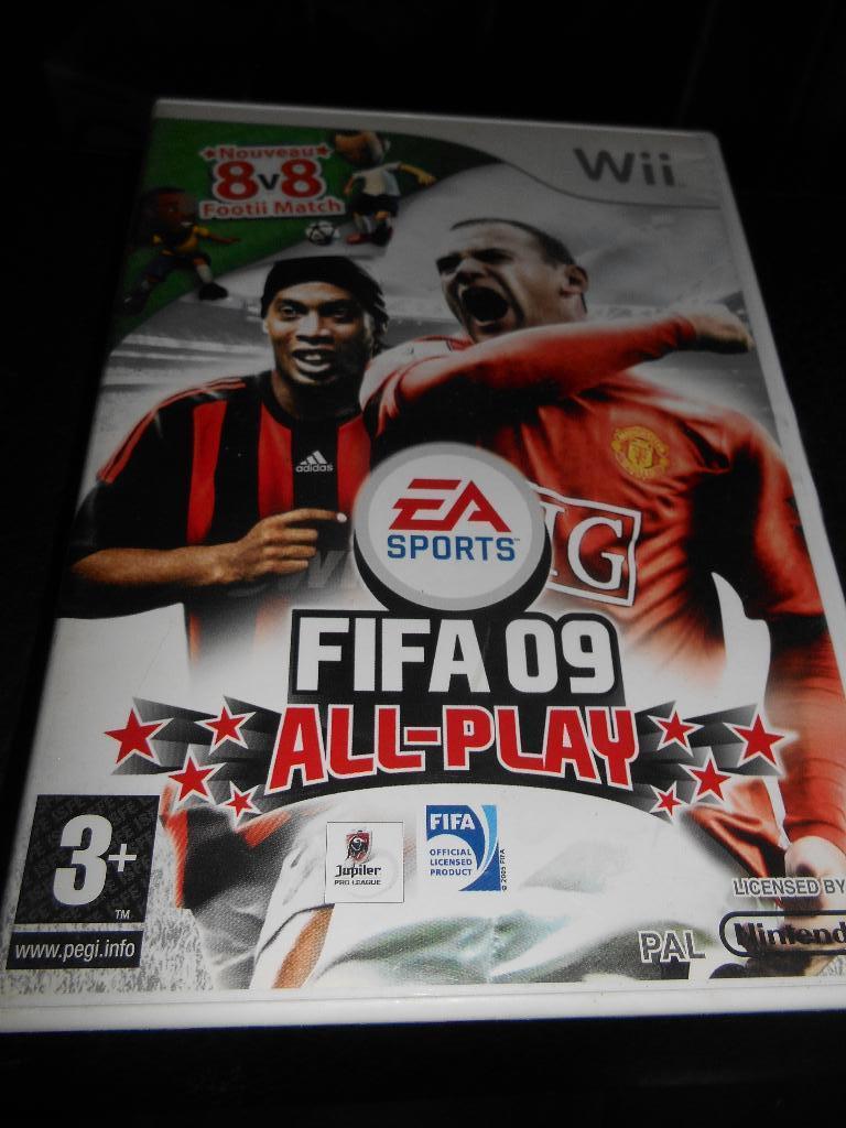 WII FIFA 09 All-play, Consoles de jeu & Jeux vidéo, Enlèvement ou Envoi