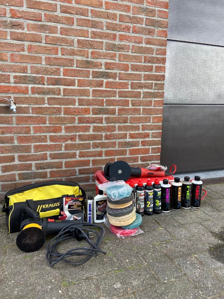 FLEX & Krauss polijstset, Enlèvement