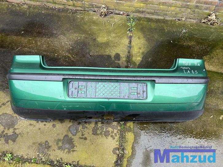 VW POLO 9N 9N2 9N3 groen LA6S Achterbumper 2003-2009, Autos : Pièces & Accessoires, Carrosserie & Tôlerie, Pare-chocs, Volkswagen