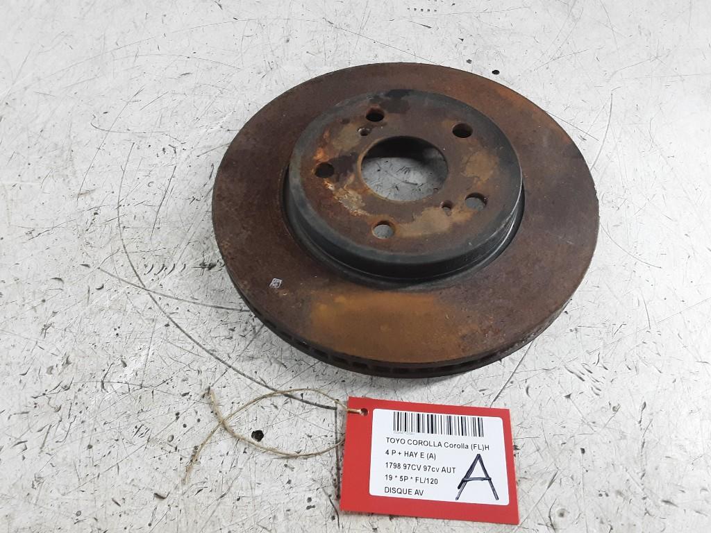FREIN DISQUE AVANT Toyota Corolla (E21 / EA1 / EH1), Mevr. I. Hauben, Toyota, Utilisé, Rue de l'Espoir 34 34
4030  GRIVEGNÉE, BE