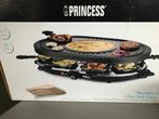 Raclette grill party set 8 pers Princess +pannenkoekenzone, Enlèvement, Comme neuf, 8 personnes et plus