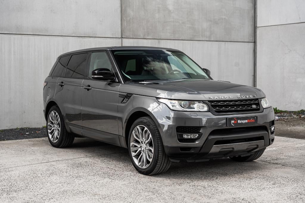 Range Rover Sport 3.0 SDv6 HSE - Utilitaire - Cuir - Pano, Cuir, Argent ou Gris, Euro 6, Entreprise