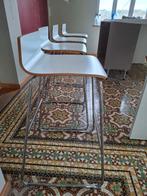 4 chaises hautes ikea Sebastian, Enlèvement, Utilisé, Blanc