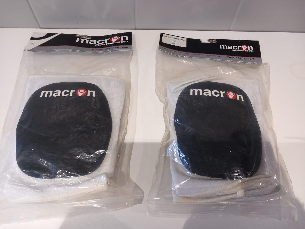 Kniebeschermers Macron maat M, Sport en Fitness, Volleybal, Ophalen of Verzenden, Nieuw, Bescherming