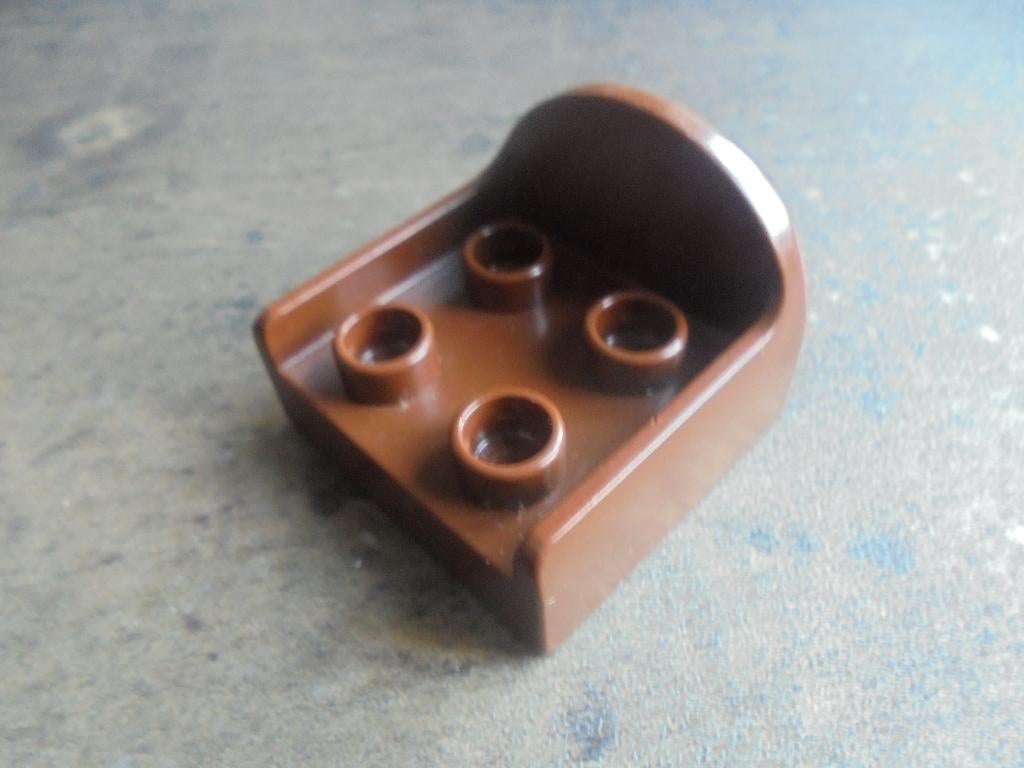 Lego Duplo Furniture Arm Chair with Rounded Back(zie foto's), Enlèvement ou Envoi, Utilisé, Briques en vrac, Duplo