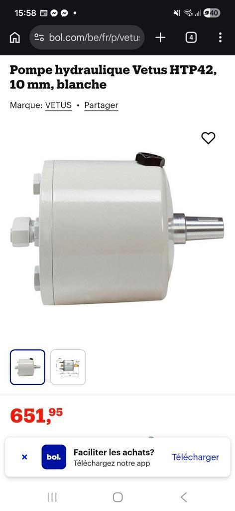 Hydraulische pomp, Zakelijke goederen, Landbouw | Werktuigen, Ophalen of Verzenden