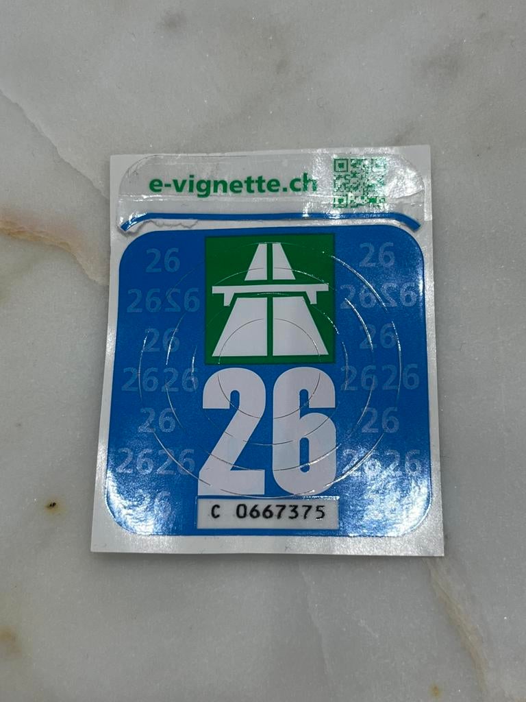 À vendre : Vignette autoroutière Suisse (neuve), Tickets & Billets, Vignettes automobiles