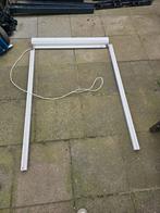 3x Suncircle Elektrische zonnescreens. Kleur Antraciet!, Autres couleurs, Fonctionnement électrique, Comme neuf, 100 à 150 cm