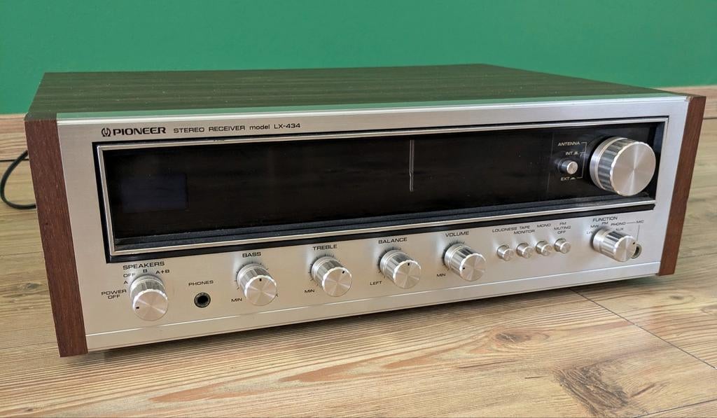 Vintage pioneer receiver stereo LX 434, TV, Hi-fi & Vidéo, Moins de 60 watts, Enlèvement, Stéréo, Pioneer