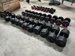 Vaste Rubberen Dumbells 2kg t/m 50kg, Enlèvement, Utilisé, Haltère