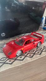 Ferrari F40, Hobby & Loisirs créatifs, Voitures miniatures | 1:18, Enlèvement, Utilisé, Voiture, Burago