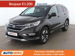 Honda CR-V 1.6 DTEC Executive 4WD (bj 2015, automaat), Auto's, Automaat, 1700 kg, Bruin, Leder