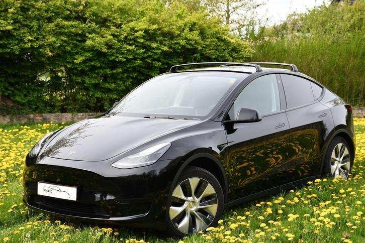 Tesla Model Y RWD 58 kWh | MAERA | LED | LEDER | PANO, Auto's, Tesla, Particulier, Te koop, Model Y, 360° camera, ABS, Airbags