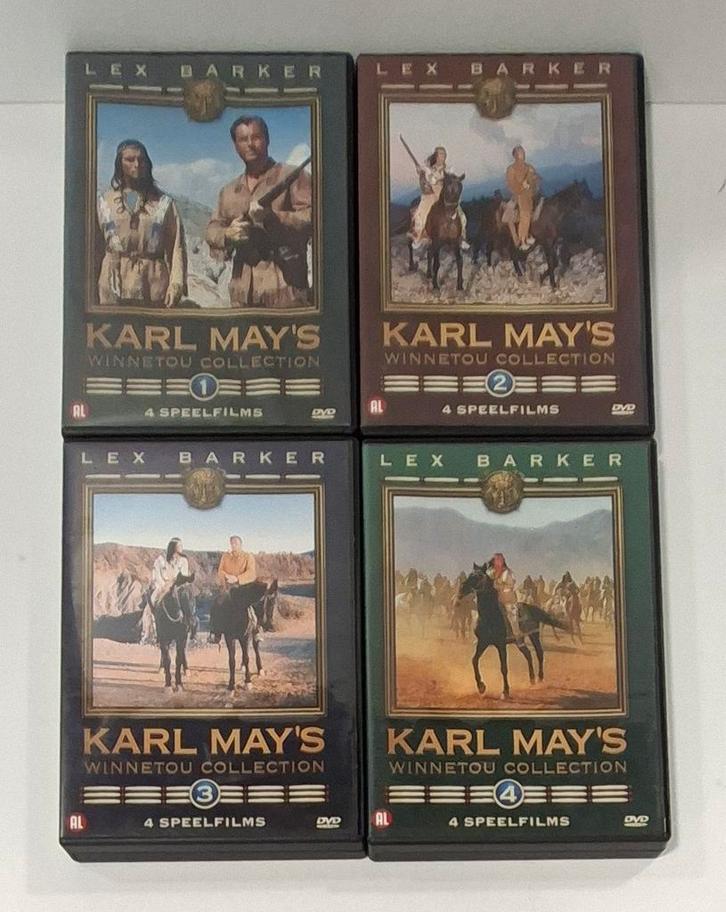 Winnetou complete collection (alle 16 films), Cd's en Dvd's, Dvd's | Avontuur, Ophalen of Verzenden
