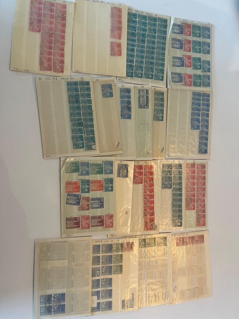 Rolzegels Zwitserland, Timbres & Monnaies, Timbres | Albums complets & Collections, Enlèvement ou Envoi