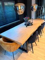 Magnifique table sur mesure en placage chêne, Contemporain, Enlèvement, Utilisé, 50 à 100 cm