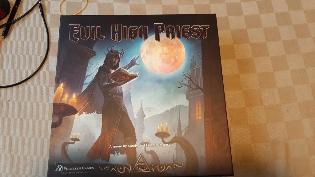 Jeu de plateau anglais Evil High Priest nouveau, Trois ou quatre joueurs, Enlèvement ou Envoi, Neuf