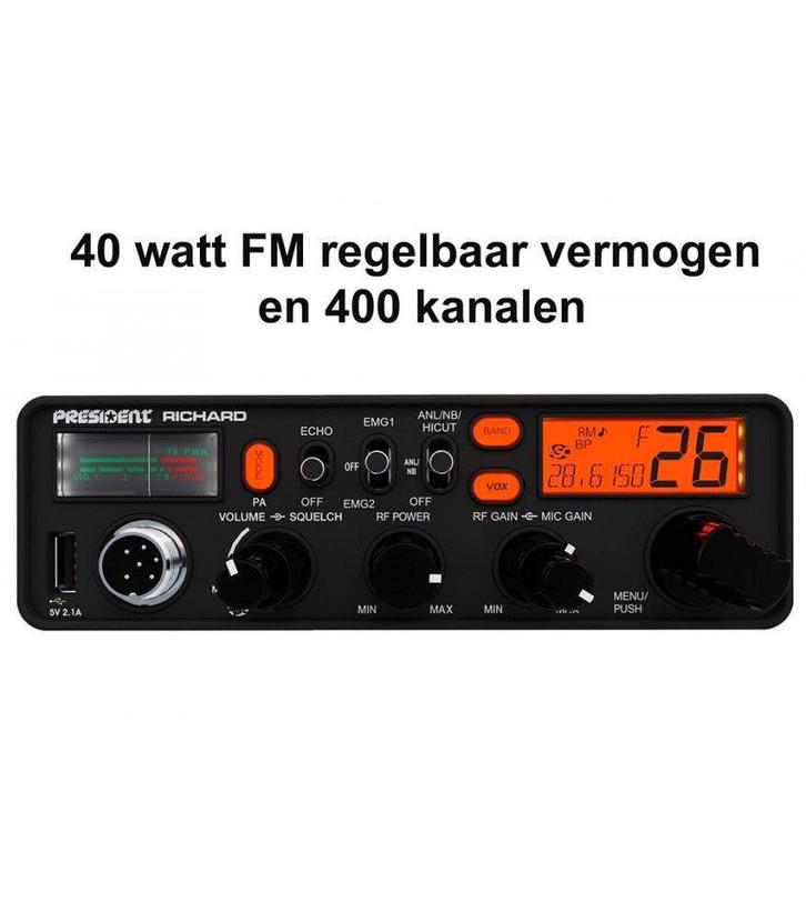 CB President Richard, Telecommunicatie, Zenders en Ontvangers, Ophalen of Verzenden