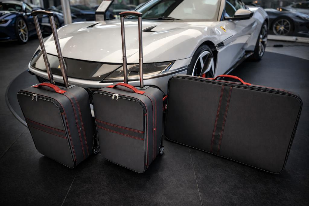 Roadsterbag koffers/kofferset voor de Ferrari 12 Cilindri, Auto diversen, Auto-accessoires, Nieuw, Verzenden